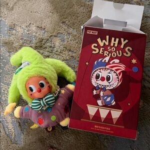 Pop Mart WHY SO SERIOUS Series-Vinyl Plush Pendant Secret Bubblegum New Sealed